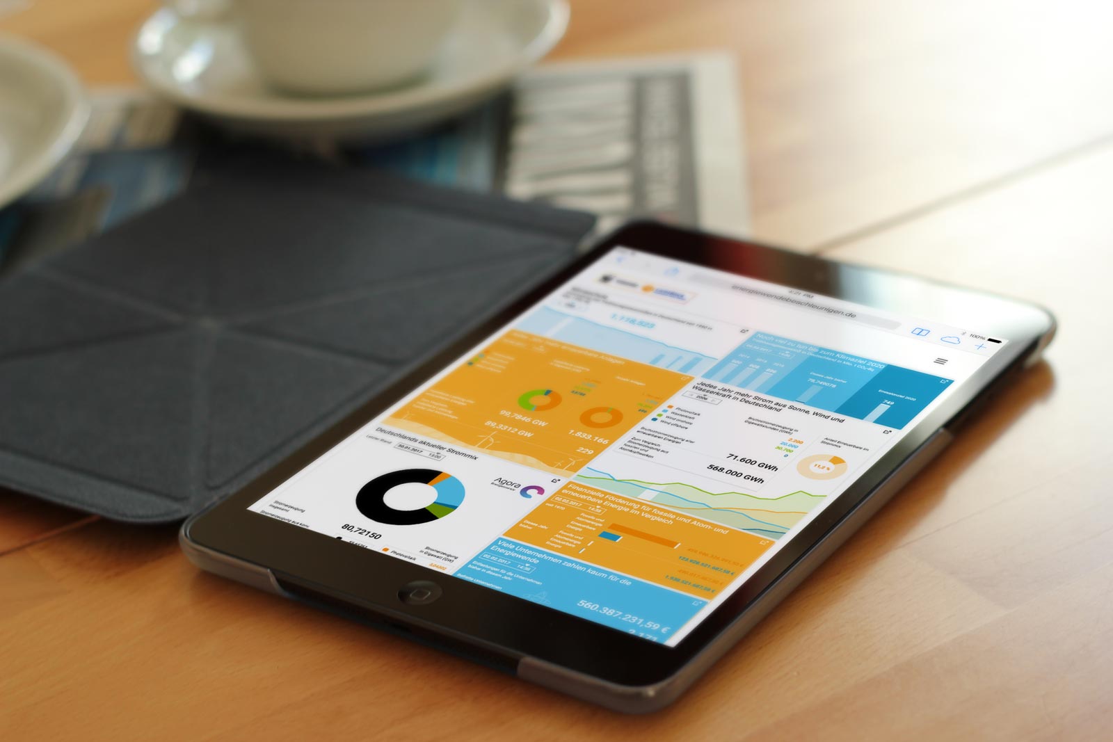 <strong>Zahlen Bitte!</strong> Aktuelle Daten <br>zur Energiewende im Überblick.